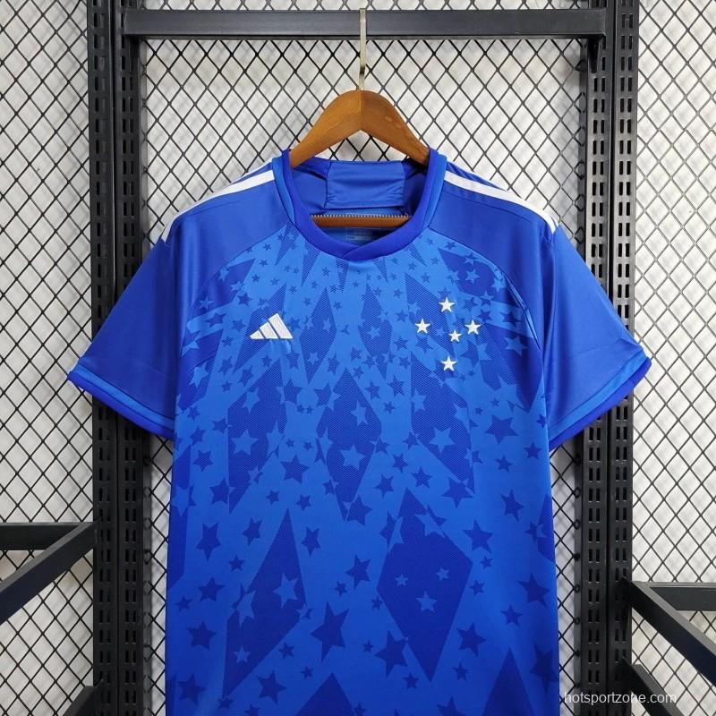 24/25 Cruzeiro Home Jersey