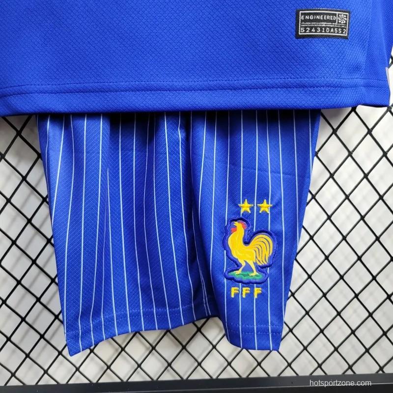24/25 Kids France Home Jersey
