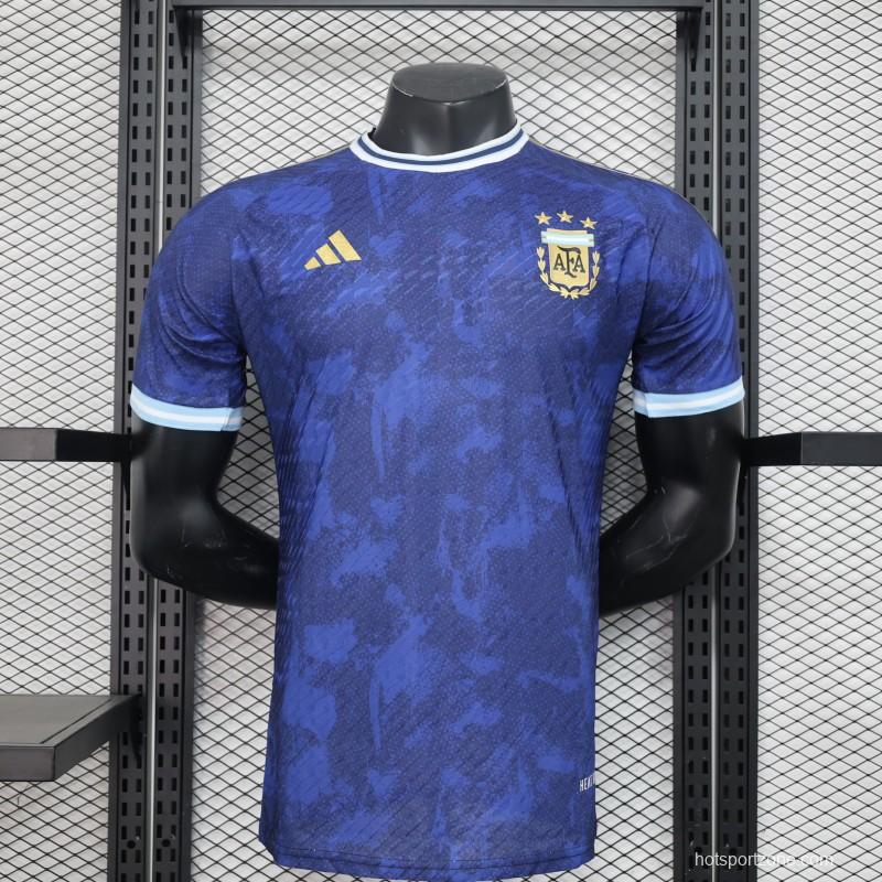 Player Version 2024 Argentina Navy Special Jersey