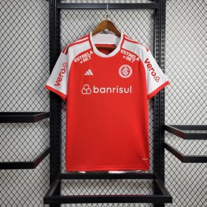 24/25 SC Internacional Home Jersey With Full Sponsors