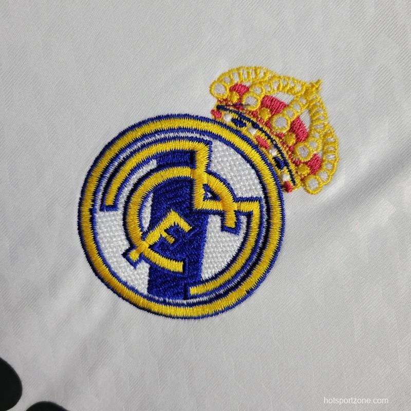 24/25 Real Madrid Home Long Sleeve Jersey