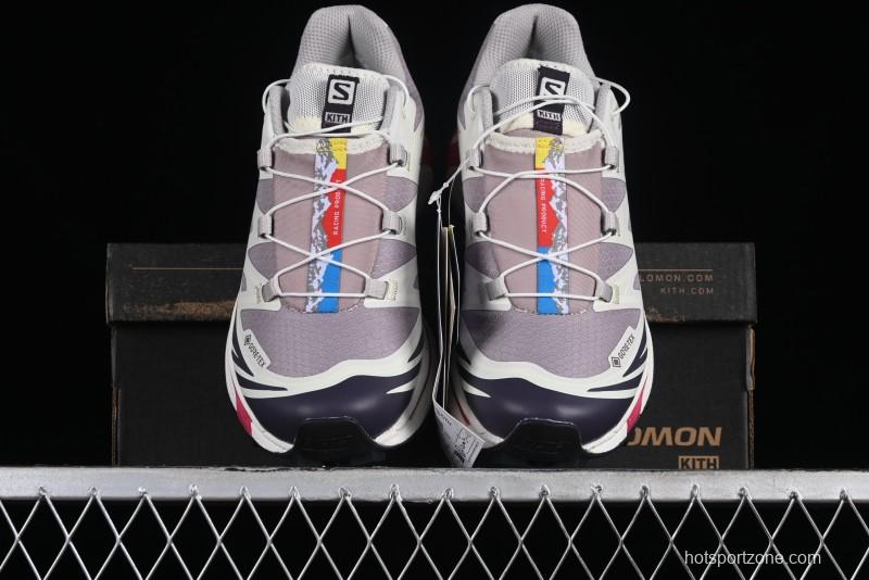 Salomon XT-6 GTX Outdoor Trail Running Shoes - 472066-22