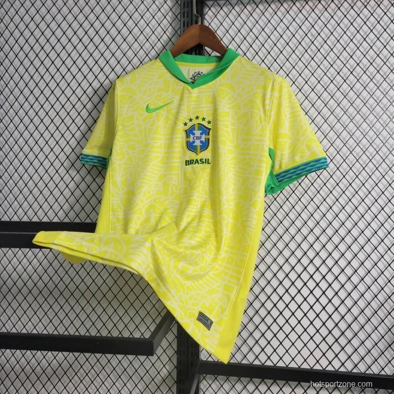 2024 Brazil Home Jersey