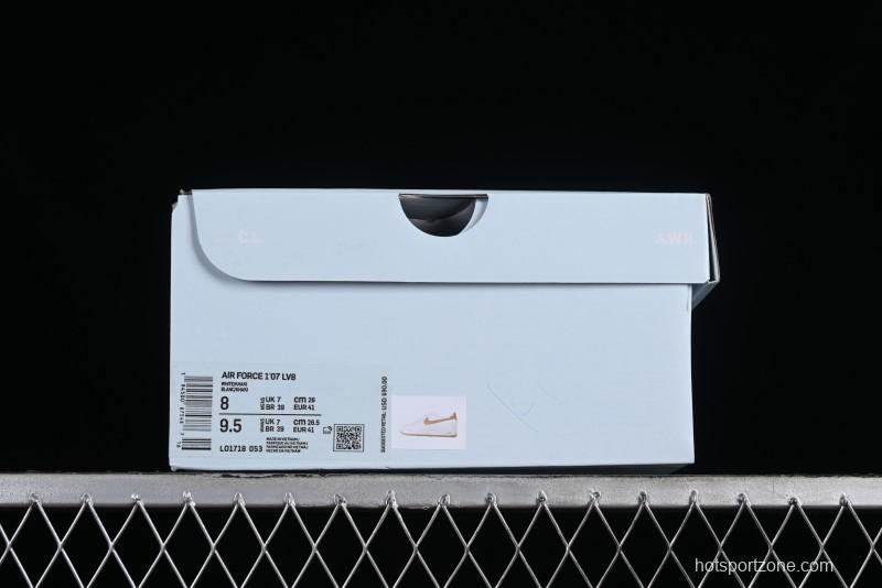 Nike Nocta x Nike Air Force 1 '07 Low "Certified Lover Boy" Khaki Classic Low-Top Casual Sneakers - LO1718-051