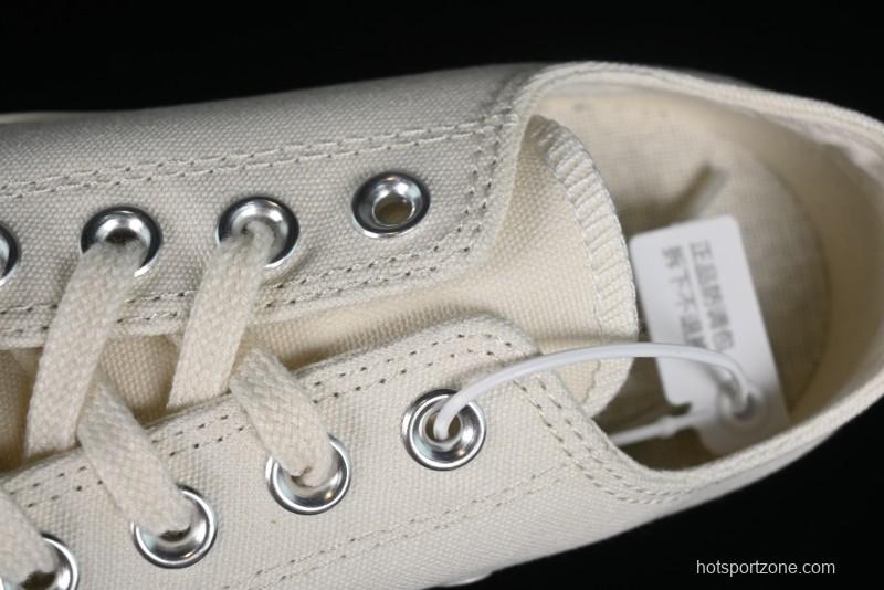 Converse Chuck 1970s Original Cream White Low-Top Casual Canvas Shoes - 151230C