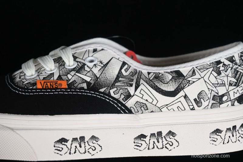 Vans Og Authentic Lx Low-Top Casual Skate Shoes - VN0A4BV9676