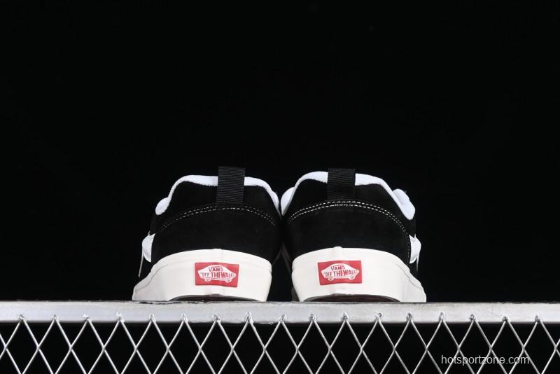 Vans Classics Knu Skool Retro Skate Shoes with Chunky Silhouette - VN0009QCBF2