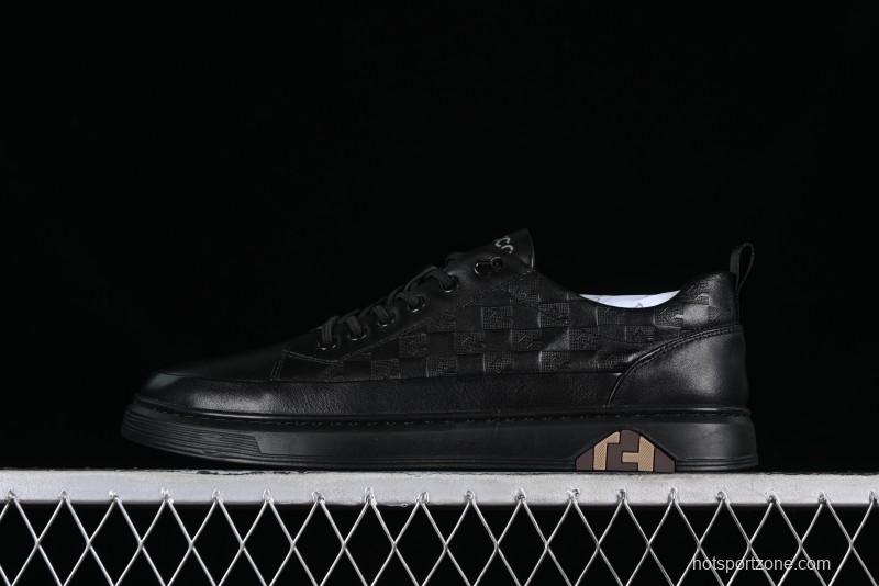 ECCO Soft 7 Classic Slip-On Loafers with Mosaic Pattern - 63231601001