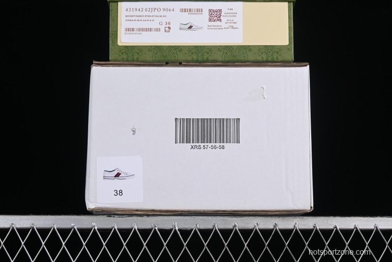 Gucci Tennis 1977 Print Sneaker Retro Casual Sports Canvas Shoes - 02JPO9064