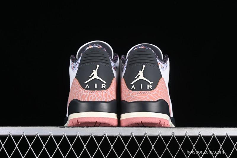 Air Jordan 3 GS "Red Stardust"