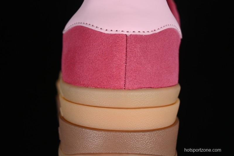 Adidas Originals Gazelle Bold Low-Top Sneakers with Thick Sole for Anti-Slip and Durability - ID6997