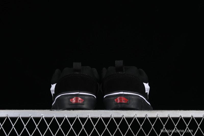 Vans Classics Knu Skool Retro Skate Shoes with Thickened Tongue and Oversized Toe - VN0009QCB9P