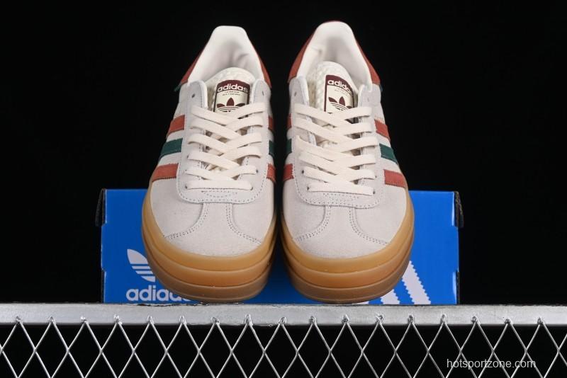 Adidas Originals Gazelle Bold IG3685 Low-Top Sneakers with Thick Sole for Casual Wear Anti-Slip and Durable