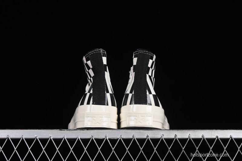 Converse 1970s Summer New Checkerboard High Top Casual Canvas Shoes - A08764C