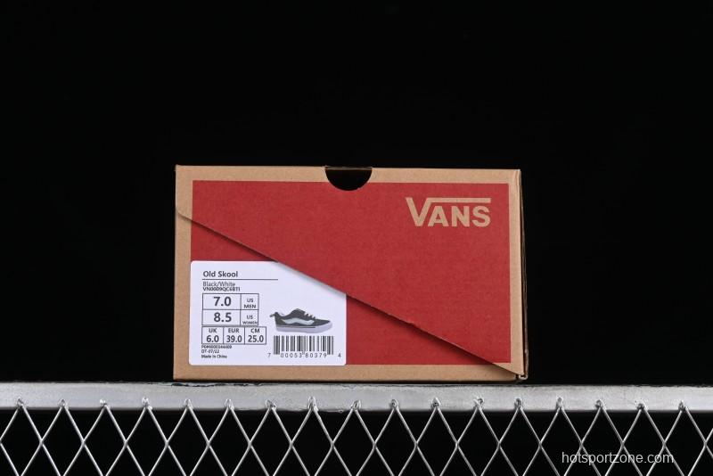 Vans Classics Knu Skool Coca-Cola Collaboration Black White Embroidery Chunky Tongue Sneakers - VN0009QC6BTI