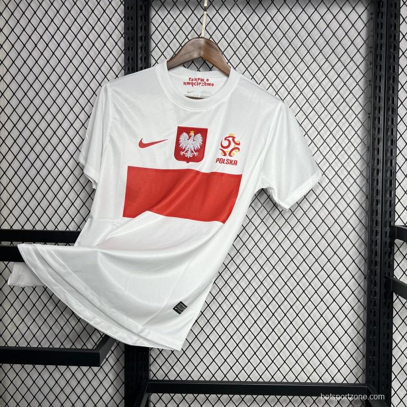 Retro 2012 Poland Home Jersey