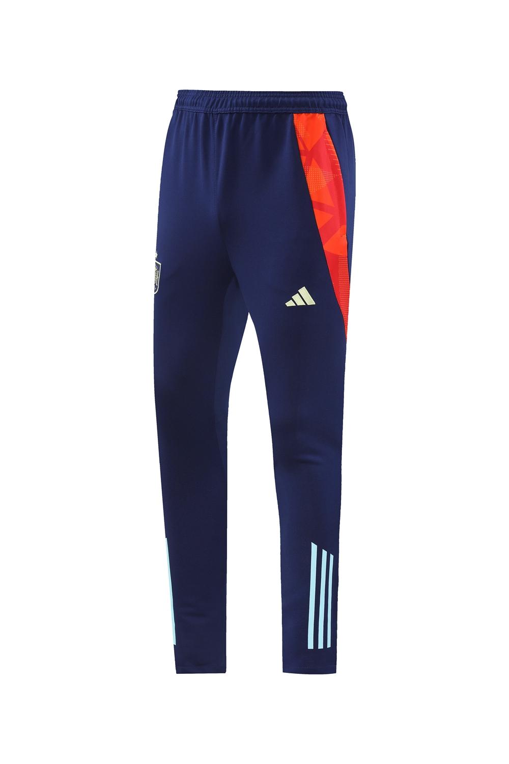 2024 Spian Red/Navy Full Zipper Jacket +Long Pants