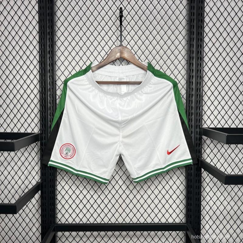 2024 Nigeria Home Shorts