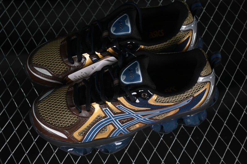 Asics Gel-Quantum Kinetic Retro Casual Sneakers with Thick Sole and GEL Scutoid Technology - 1203A270-202