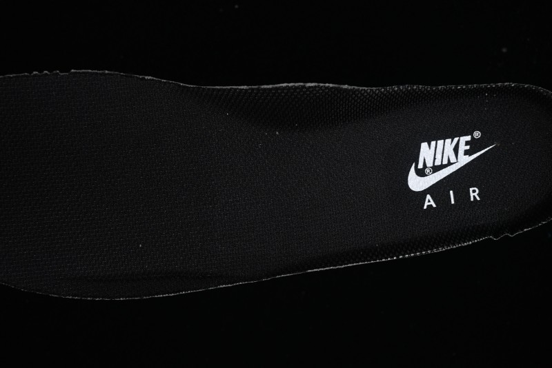 Nike Air Force 1 '07 Low Classic Black White Swoosh Casual Sneakers - FZ0627-010