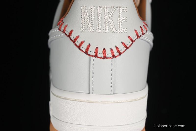 Nike Air Force 1 '07 Low Casual Sneakers with Full-Length Air Cushion - HF5697-001