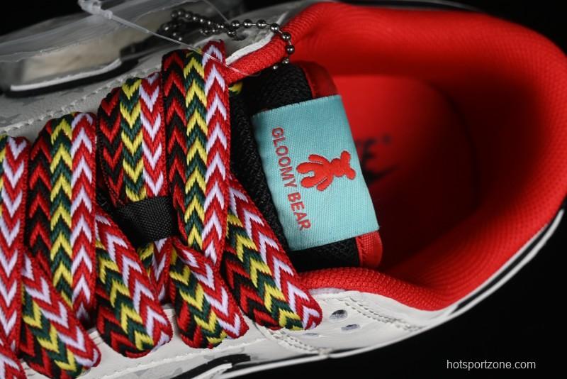 Nike SB Dunk Low LV Collaboration - Beige Violent Bear Anniversary High-End Custom Low-Top Casual Skate Shoes - SJ2068-240