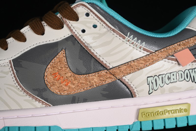 Nike Dunk Low Panda Prank Spring Touchdown Spring Forward Brown Green SB Strap Low Top Casual Skate Shoes - DV0834-101