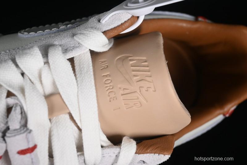 Nike Air Force 1 '07 Low Casual Sneakers with Full-Length Air Cushion - HF5697-001