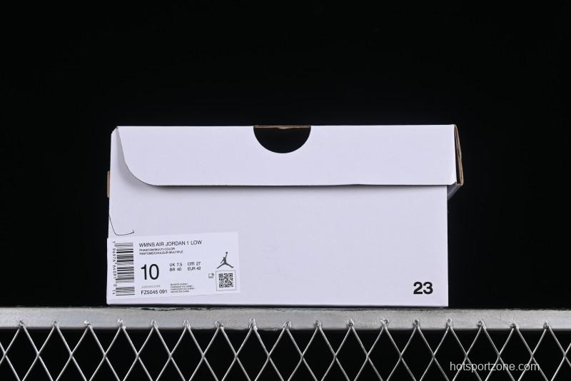 Nike Air Jordan 1 Low Multi-Color Casual Sneakers - FZ5045-091