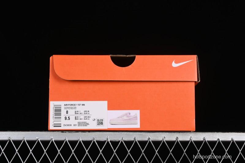 Nike Air Force 1 '07 Low Casual Sneakers with Full-Length Air Cushion - DV3808-001