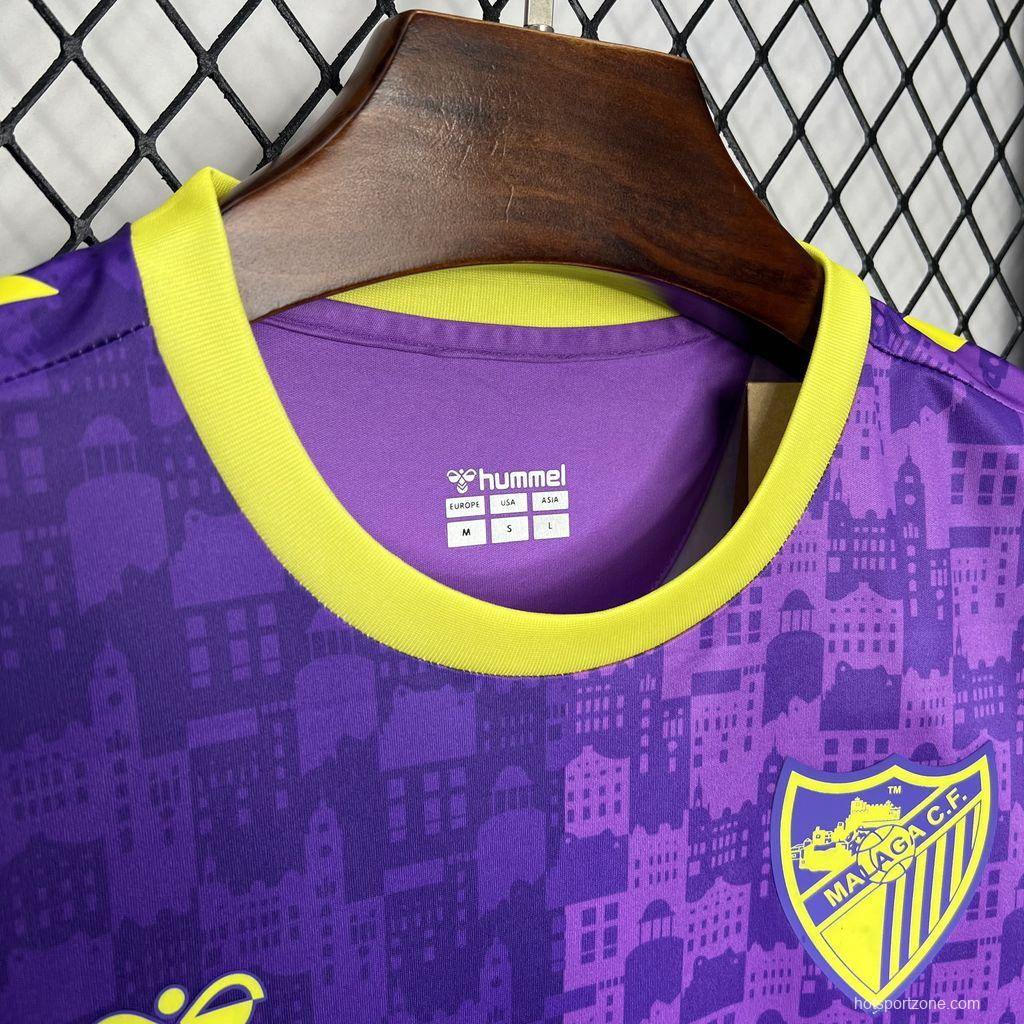 24/25 Malaga Purple Pre-match Training Jersey