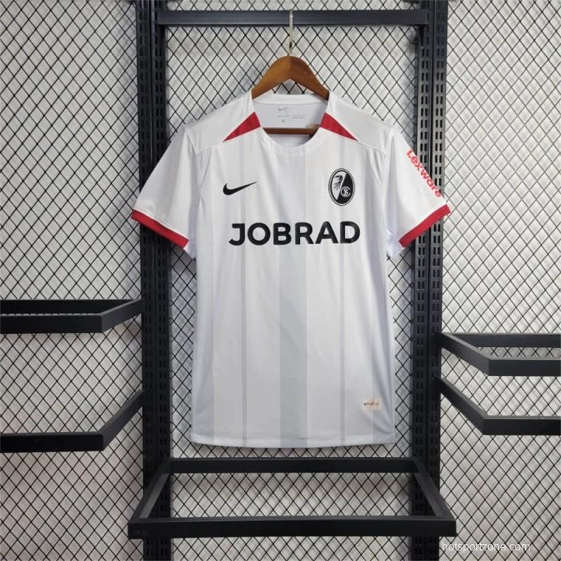 24/25 SC Freiburg Away White Jersey