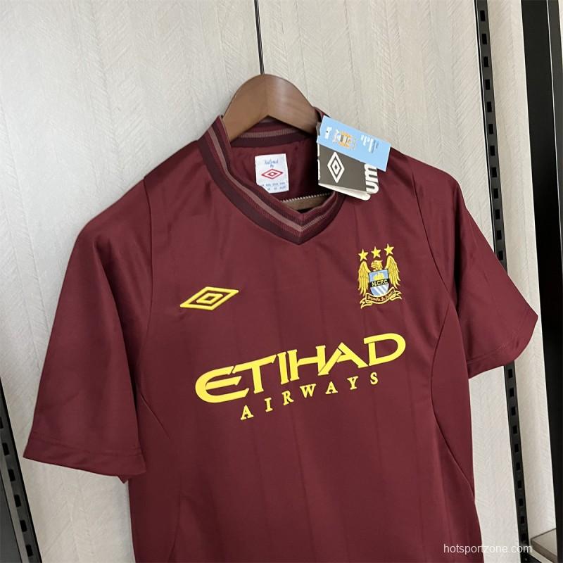 12/13 Retro Manchester City Away Jersey