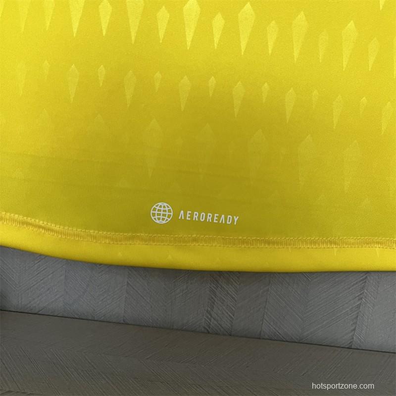 24/25 Flamengo Limited Edition Goalkeeper Yellow Jersey