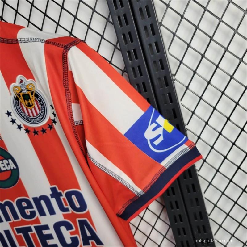 Retro 02/03 Chivas Guadalajara Home Jersey