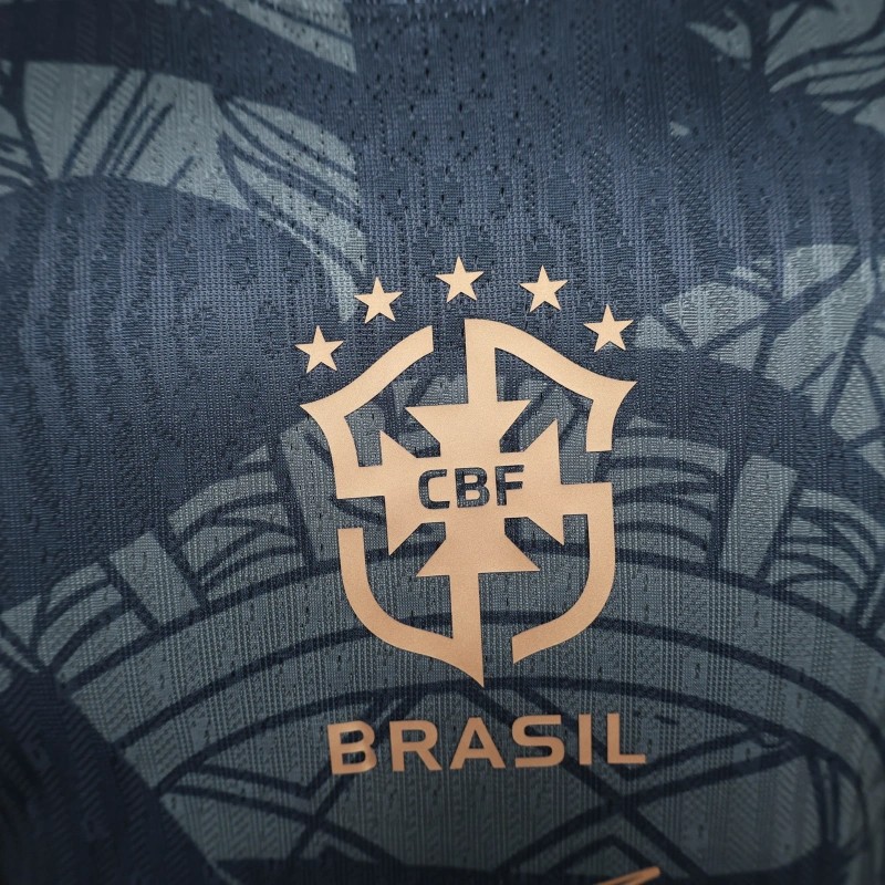 25/26 Player Version Brazil Special Edition Black Jersey