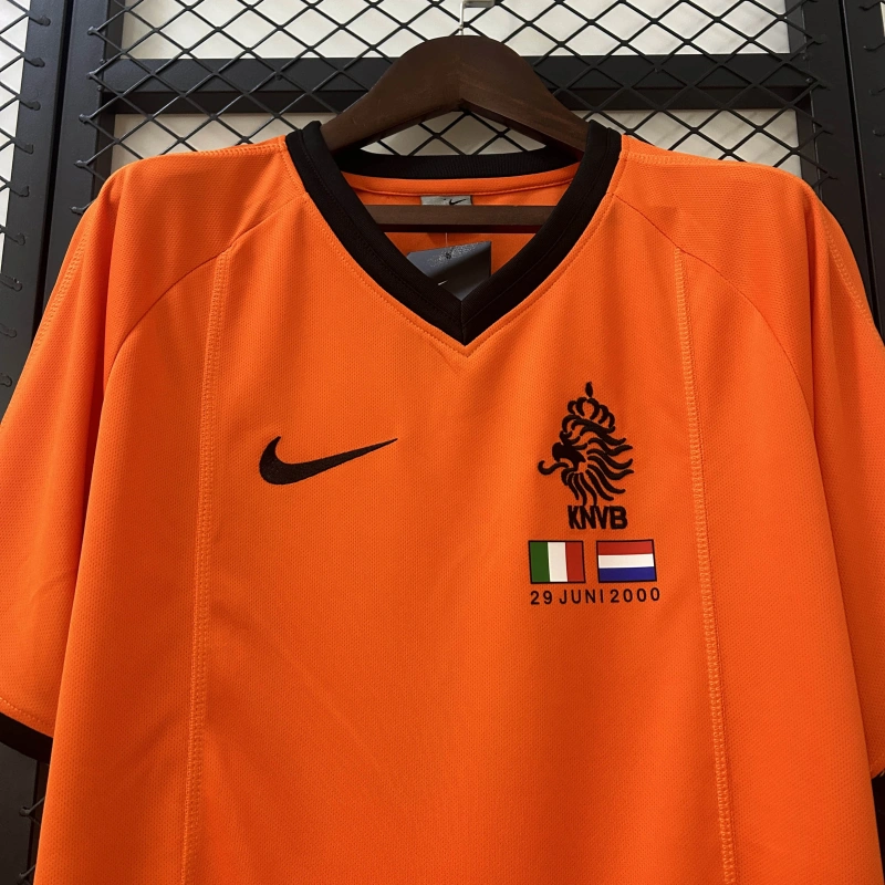 2000 Retro Netherlands Home Jersey
