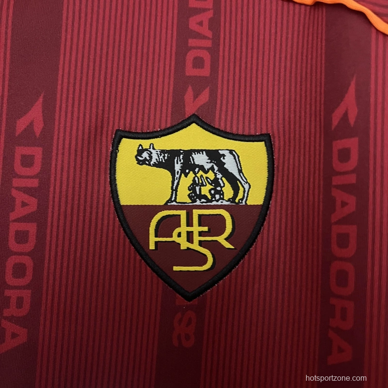 99/00 Retro Roma Home Jersey