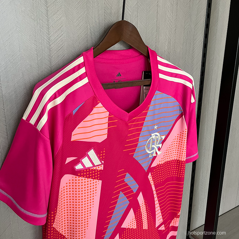 25/26 Flamengo Goalkeeper Pink Jersey S-XXXXL
