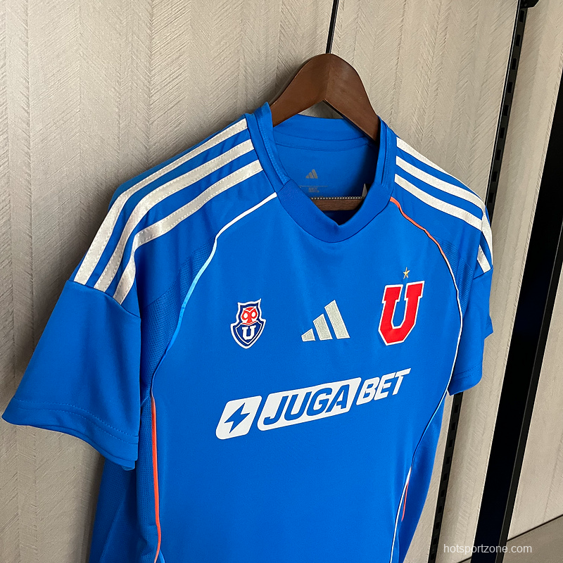 25/26 Universidad De Chile Home S-XXXXL Jersey