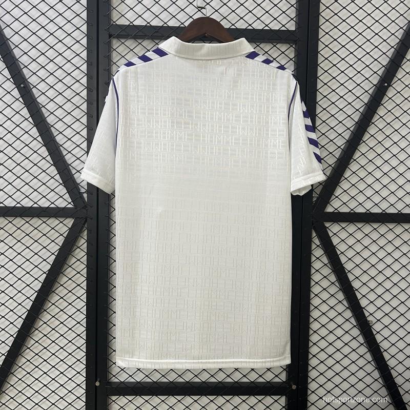 89/90 Retro Real Madrid Home Jersey