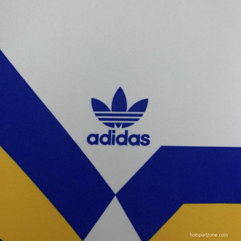 90/91 Retro Boca Juniors Away Jersey