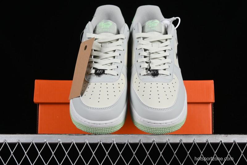 Nike Air Force 1 '07 Low Casual Sneakers with Full-Length Air Cushion - FN8540-001