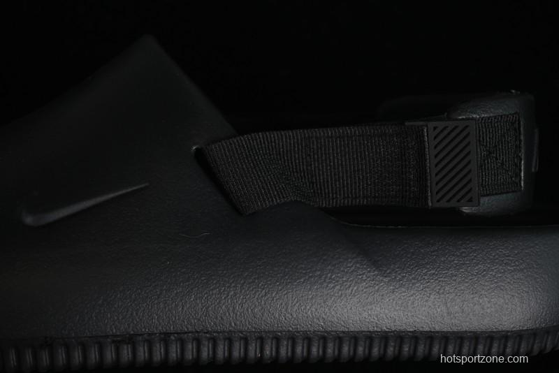 Nike Calm Slide Mule Comfortable Foam Sandals with Textured Footbed - FB2185-001