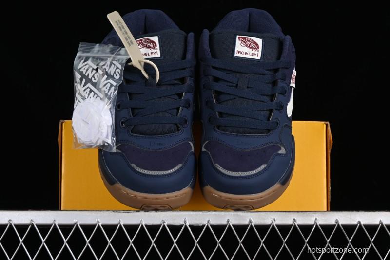Vans Rowley XLT Series Cushioned耐磨 Retro Skate Shoes - VN000CMWNVY