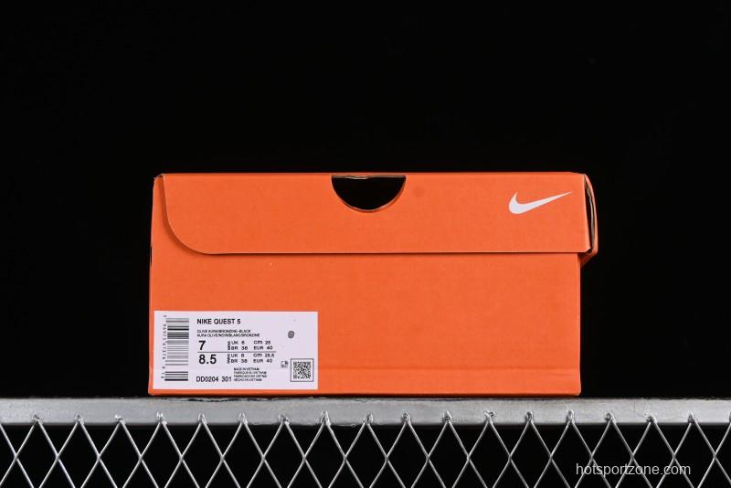 Nike Quest 5 Extreme Series Cushioned Lightweight Running Shoes - DD0204-301