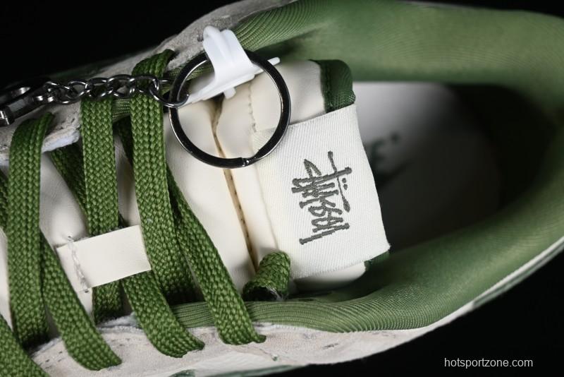 Stussy x Nike SB Dunk Low Anniversary Premium Custom Sneakers - DQ1098-340