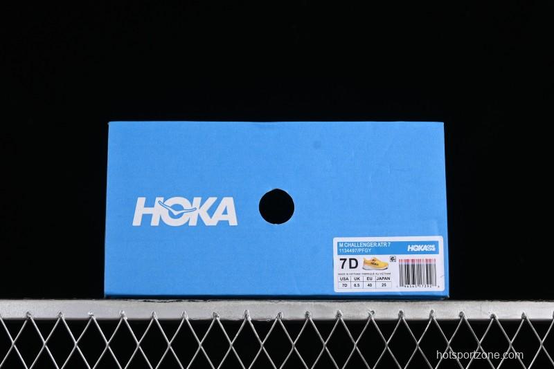 Hoka One One Challenger ATR 7 Low Trail Running Shoes with Enhanced Cushioning and Breathable Mesh - 1134497 PFGY