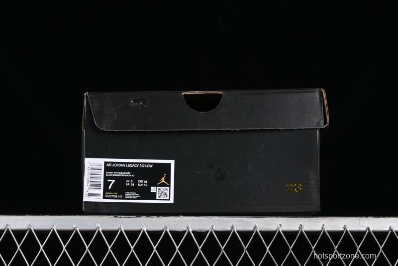 Nike Air Jordan Legacy 312 Low Sneakers with Velcro Strap and Triple Sole Design - HM3709-141