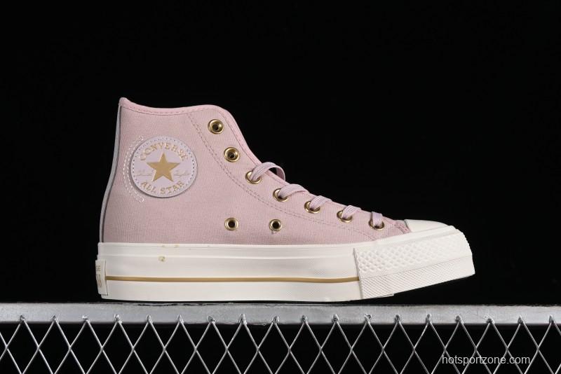 Converse All Star Lift High Top Platform Canvas Sneakers with Chunky Sole - A10431C